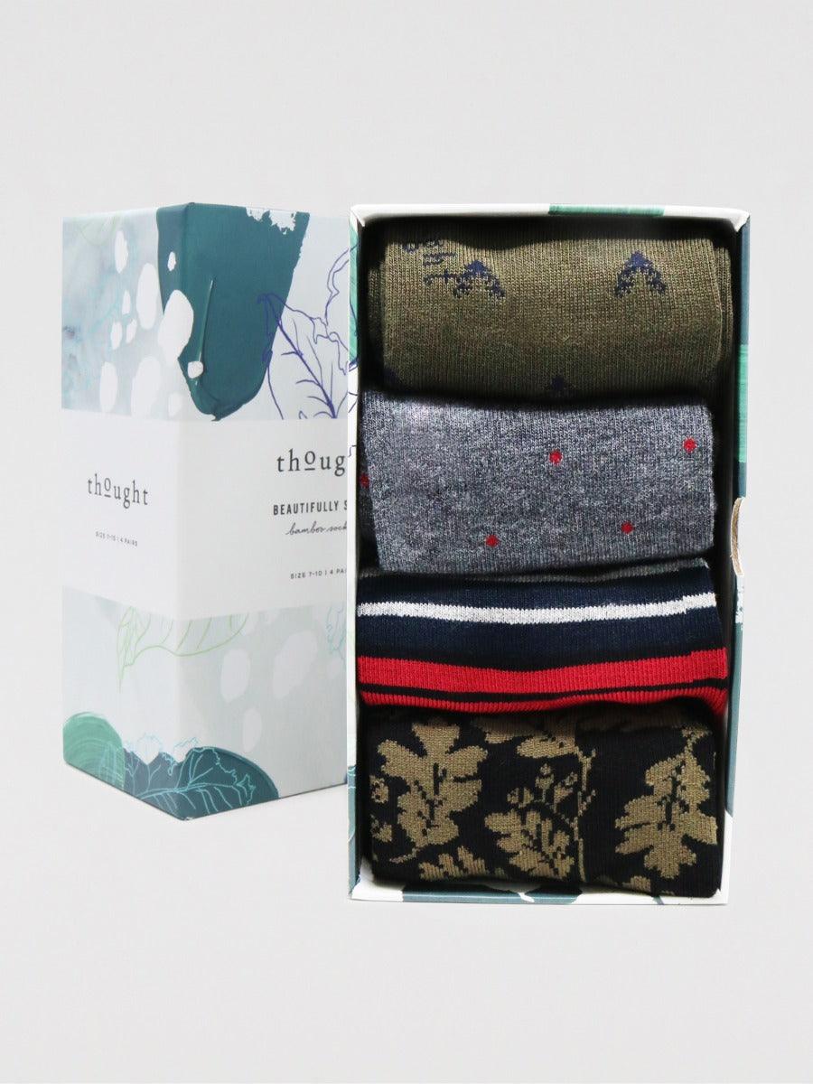 Glenn Classic Sock Box - Multi - Thought Clothing UK