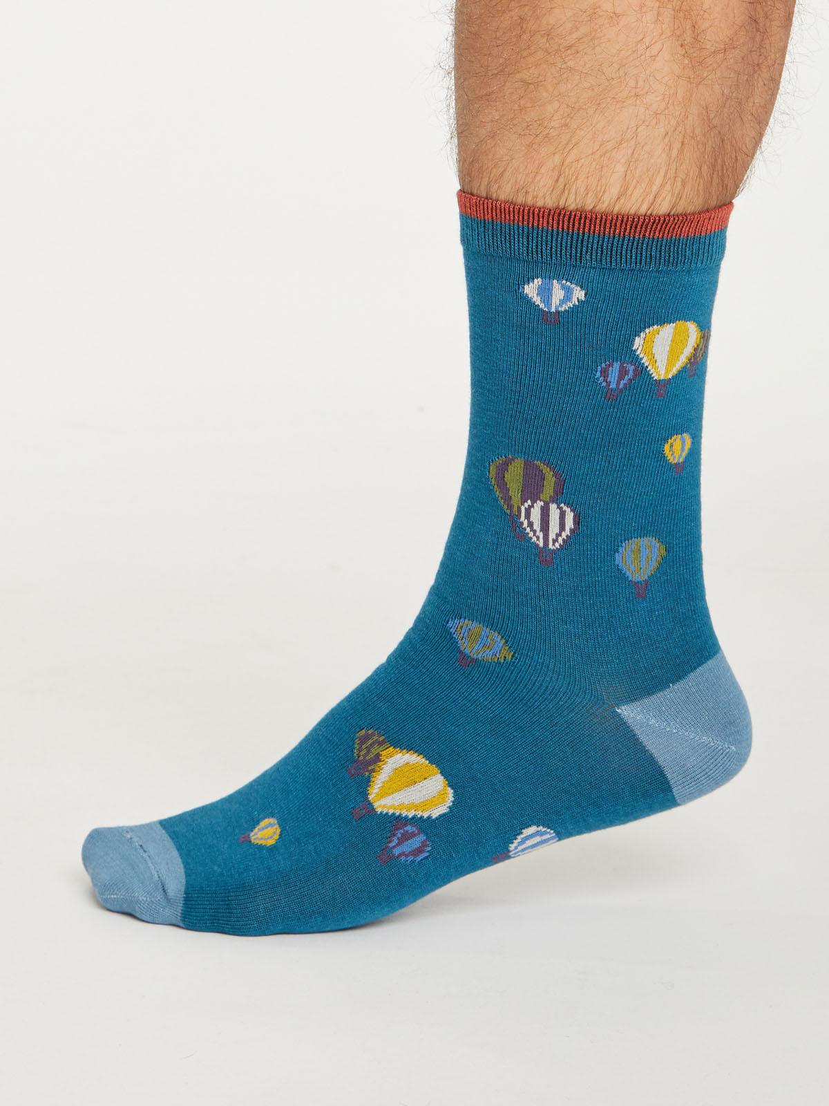 Explorer Bamboo Socks - Ink Blue - Thought Clothing UK