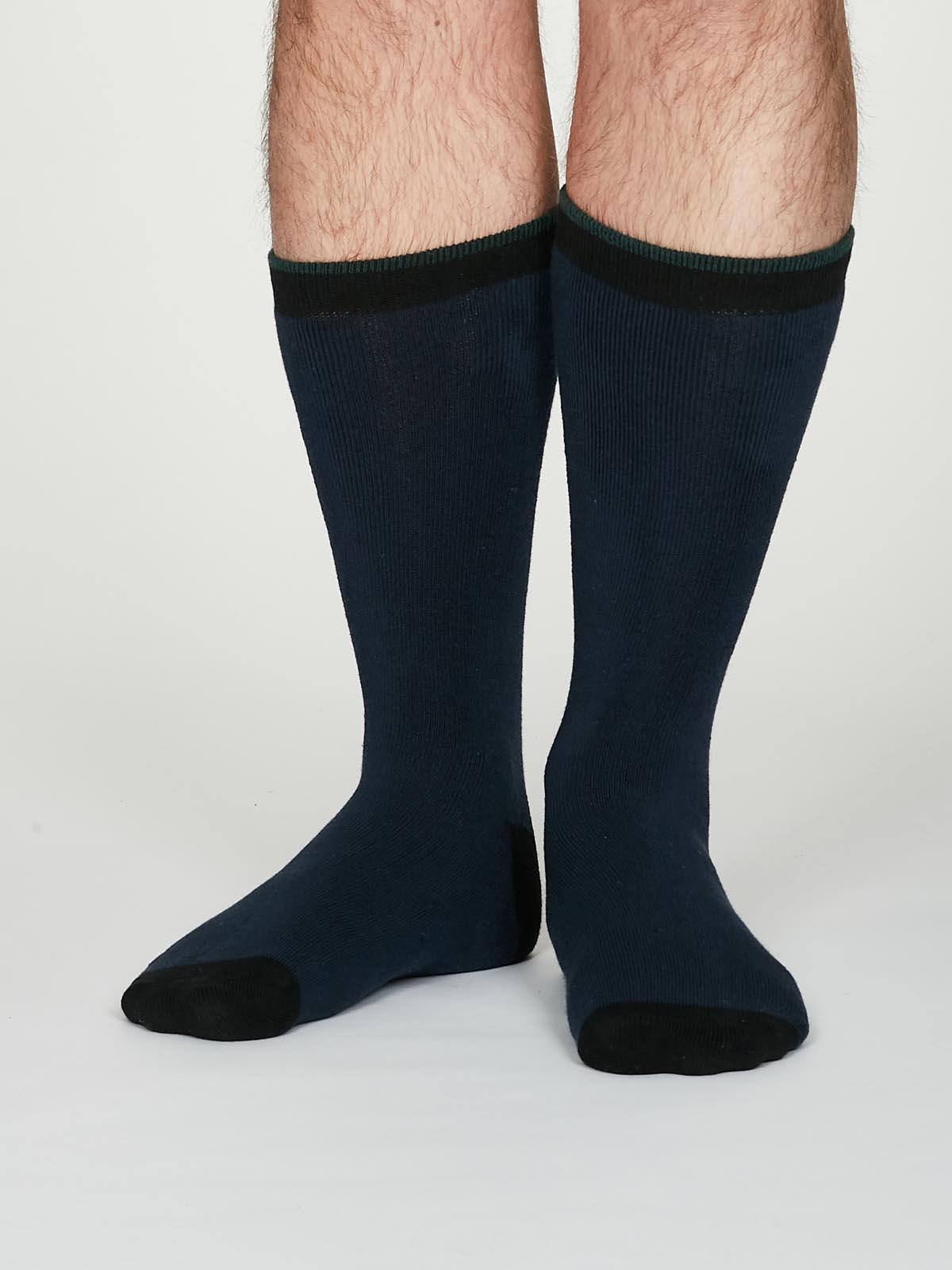 Walker Socks - Navy - Thought Clothing UK