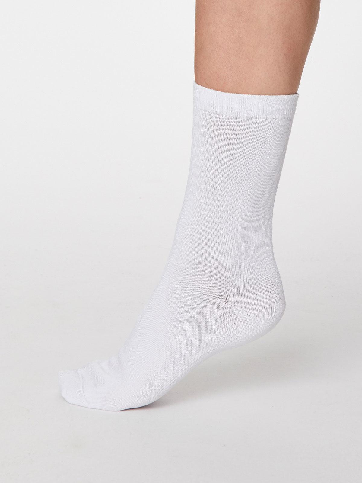 Solid Jackie Bamboo Socks - Thought Clothing UK